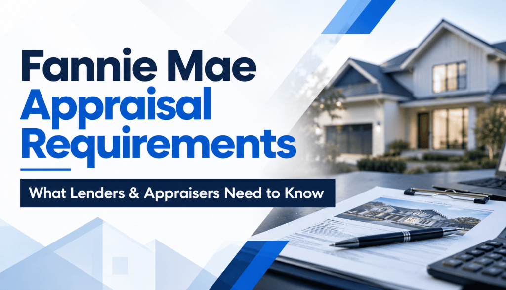 Fannie Mae Appraisal Requirements